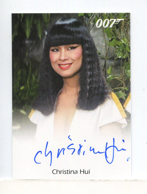 James Bond Archives Final Edition 2017 Christina Hui Autograph Card - TvMovieCards.com