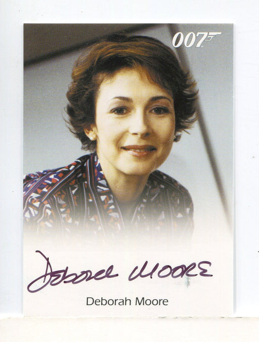 James Bond Archives Final Edition 2017 Deborah Moore Autograph Card - TvMovieCards.com