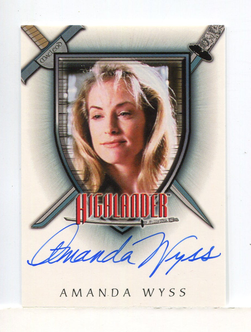 Highlander Complete Amanda Wyss as Randi MacFarland Autograph Card A14 - TvMovieCards.com