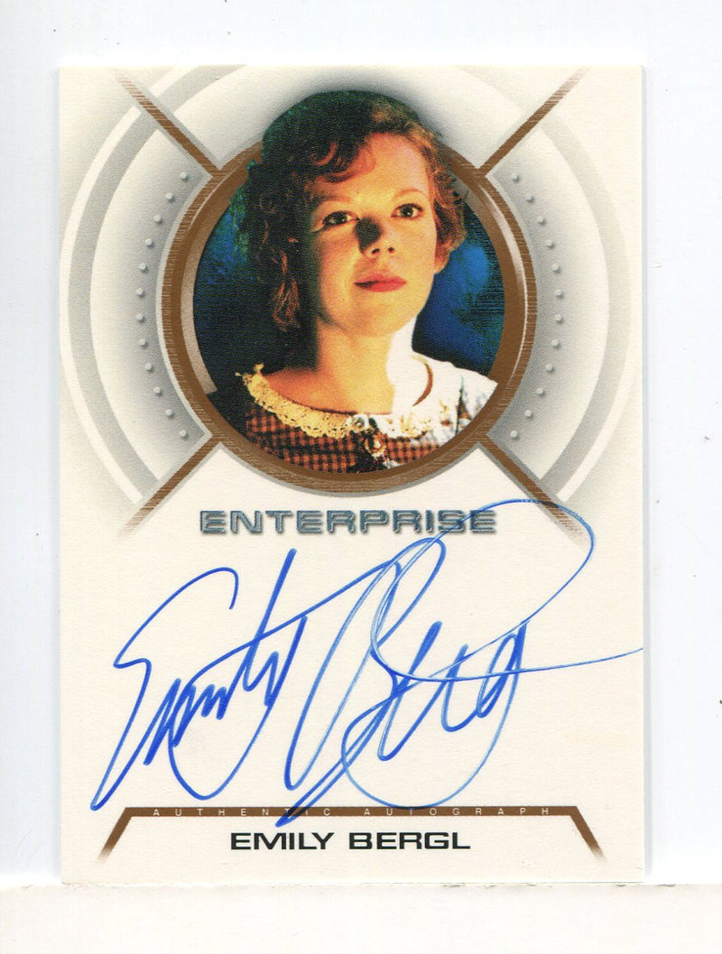Star Trek Enterprise Season Two 2 Autograph Card Emily Bergl as Bethany A30 - TvMovieCards.com