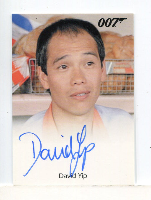 James Bond 50th Anniversary Series One David Yip Autograph Card - TvMovieCards.com