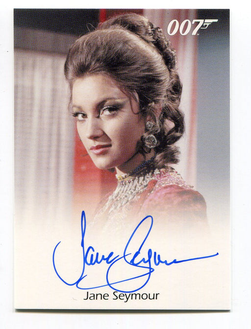 James Bond Archives Spectre Jane Seymour as Solitaire Autograph Card - TvMovieCards.com