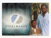 Lost Season 1 One PW-12 H. Perrineau and M. D Kelly Dual Pieceworks Costume Card - TvMovieCards.com
