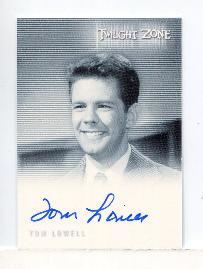 Twilight Zone Complete 50th Anniversary Tom Lowell Autograph Card A-127 - TvMovieCards.com