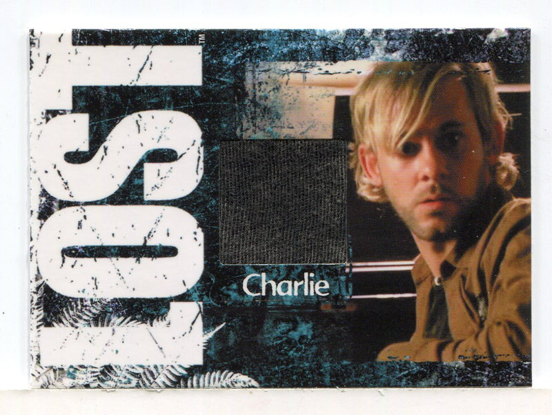 Lost Relics Dominic Monaghan as Charlie Pace Relic Costume Card CC3 #170/350 - TvMovieCards.com