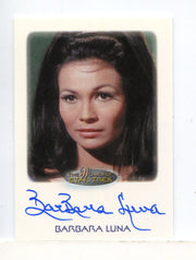 The Women of Star Trek Barbara Luna as Marlena Autograph Card 2010 - TvMovieCards.com