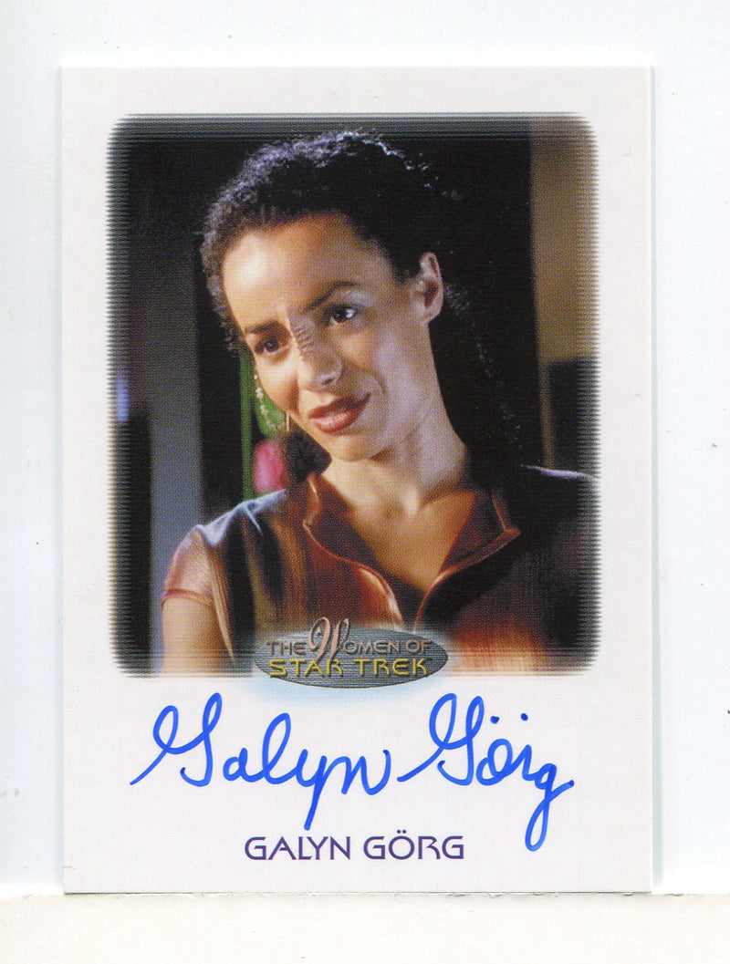 The Women of Star Trek Galyn Gorg as Korena Sisko Autograph Card 2010 - TvMovieCards.com