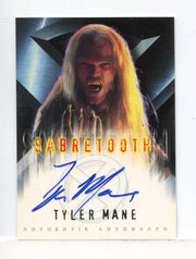 X-Men The Movie Tyler Mane as Sabretooth Autograph Card Topps 2000 - TvMovieCards.com