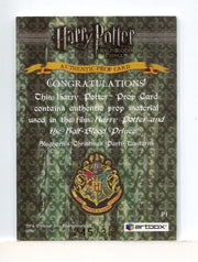 Harry Potter Half Blood Prince Party Lanterns Prop Card HP P1 #245/380 - TvMovieCards.com