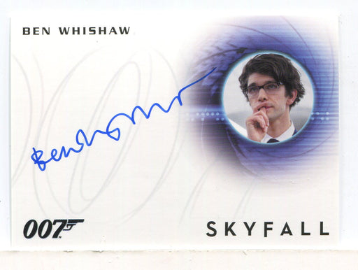 James Bond Archives Final Edition 2017 Ben Whishaw Autograph Card A283 - TvMovieCards.com