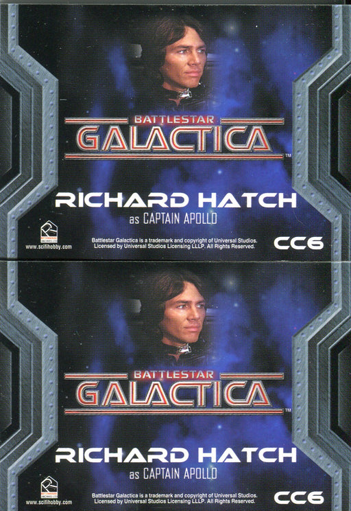Battlestar Galactica Colonial Warriors Captain Apollo Costume Card Variants CC6 - TvMovieCards.com