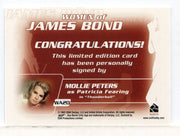 James Bond The Quotable James Bond Mollie Peters Autograph Card WA20 - TvMovieCards.com