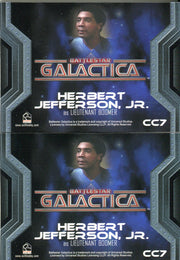 Battlestar Galactica Colonial Warriors Lt. Boomer Costume Card Variants CC7 - TvMovieCards.com