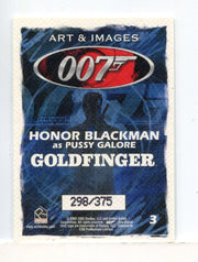 James Bond Dangerous Liaisons Art & Images of 007 Chase Card #3 298/375 - TvMovieCards.com