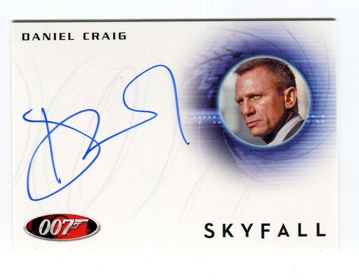 James Bond Autographs & Relics Daniel Craig Autograph Card A228 - TvMovieCards.com