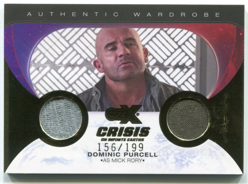 CZX Crisis on Infinite Earths DM19 Dominic Purcell as Mick Rory Dual Wardrobe - TvMovieCards.com