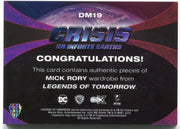 CZX Crisis on Infinite Earths DM19 Dominic Purcell as Mick Rory Dual Wardrobe - TvMovieCards.com