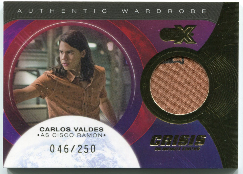 CZX Crisis on Infinite Earths M07 Carlos Valdes as Cisco Ramon Wardrobe Card - TvMovieCards.com