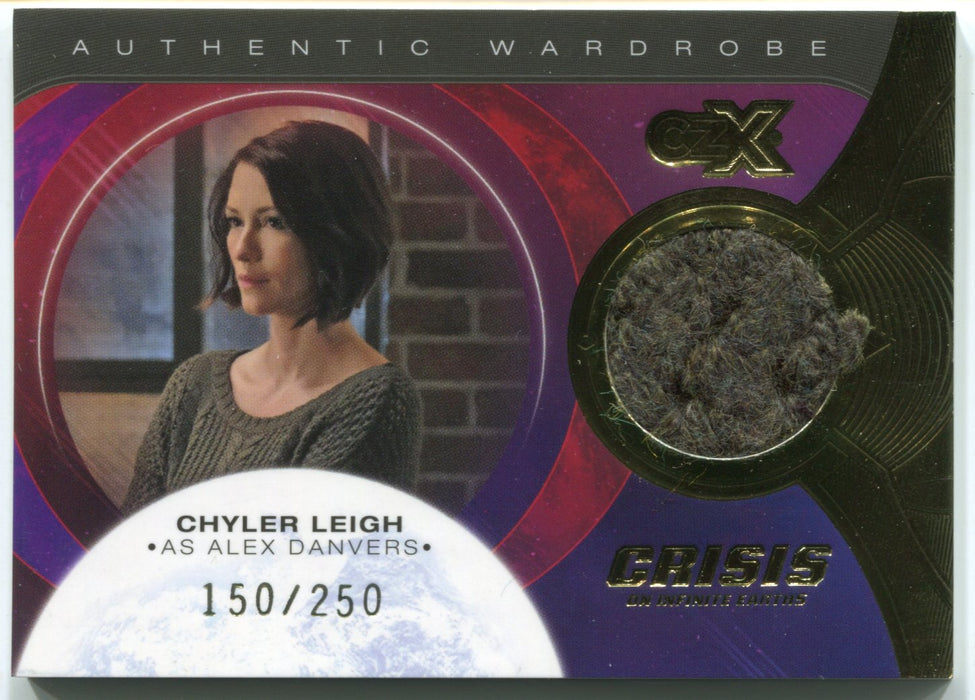 CZX Crisis on Infinite Earths M08 Chyler Leigh as Alex Danvers Wardrobe Card - TvMovieCards.com