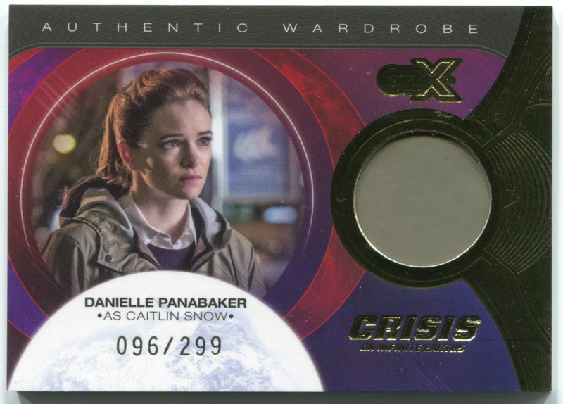 CZX Crisis on Infinite Earths M13 Danielle Panabaker Caitlin Snow Wardrobe Card - TvMovieCards.com