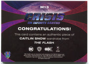 CZX Crisis on Infinite Earths M13 Danielle Panabaker Caitlin Snow Wardrobe Card - TvMovieCards.com