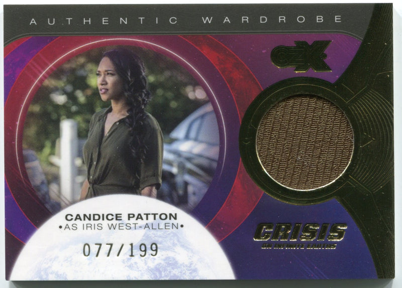 CZX Crisis on Infinite Earths M17 Candice Patton as Iris West-Allen Wardrobe Car - TvMovieCards.com