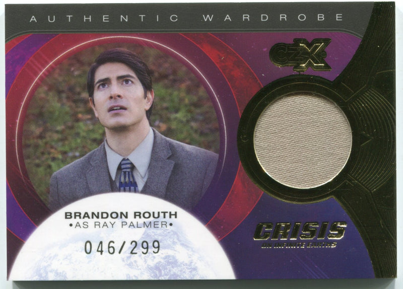 CZX Crisis on Infinite Earths M20 Brandon Routh as Ray Palmer Wardrobe Card - TvMovieCards.com