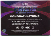 CZX Crisis on Infinite Earths M20 Brandon Routh as Ray Palmer Wardrobe Card - TvMovieCards.com