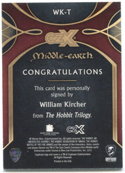 CZX Middle Earth WK-T William Kircher as Tom Troll 056/200 Autograph Card - TvMovieCards.com