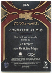 CZX Middle Earth JB-N Jed Brophy as Nori 167/180 Autograph Card - TvMovieCards.com