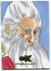 2022 Cryptozoic CZX Middle Earth Sketch Card 1/1 by Tolunay Keskin - TvMovieCards.com