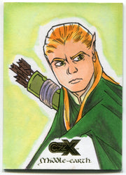 2022 Cryptozoic CZX Middle Earth Sketch Card 1/1 by Cris Gadelha - TvMovieCards.com