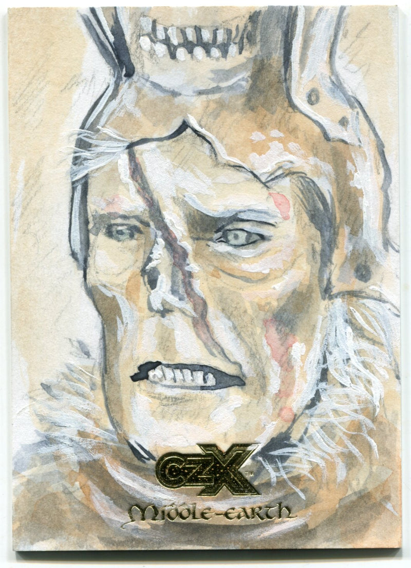 2022 Cryptozoic CZX Middle Earth Sketch Card 1/1 by Faruk Cabada - TvMovieCards.com