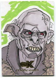 2022 Cryptozoic CZX Middle Earth Sketch Card 1/1 by Tod Smith - TvMovieCards.com