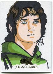 2022 Cryptozoic CZX Middle Earth Sketch Card 1/1 by Alan Myers - TvMovieCards.com