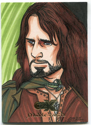 2022 Cryptozoic CZX Middle Earth Sketch Card 1/1 by Ulisses Gabriel Tardivo - TvMovieCards.com
