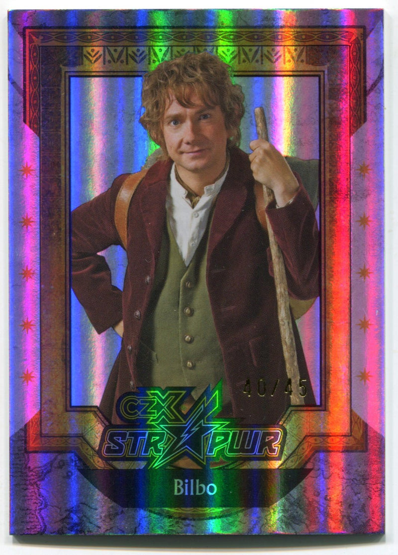2022 Cryptozoic CZX Middle Earth Silver STR PWR S03 Bilbo #40/45 - TvMovieCards.com
