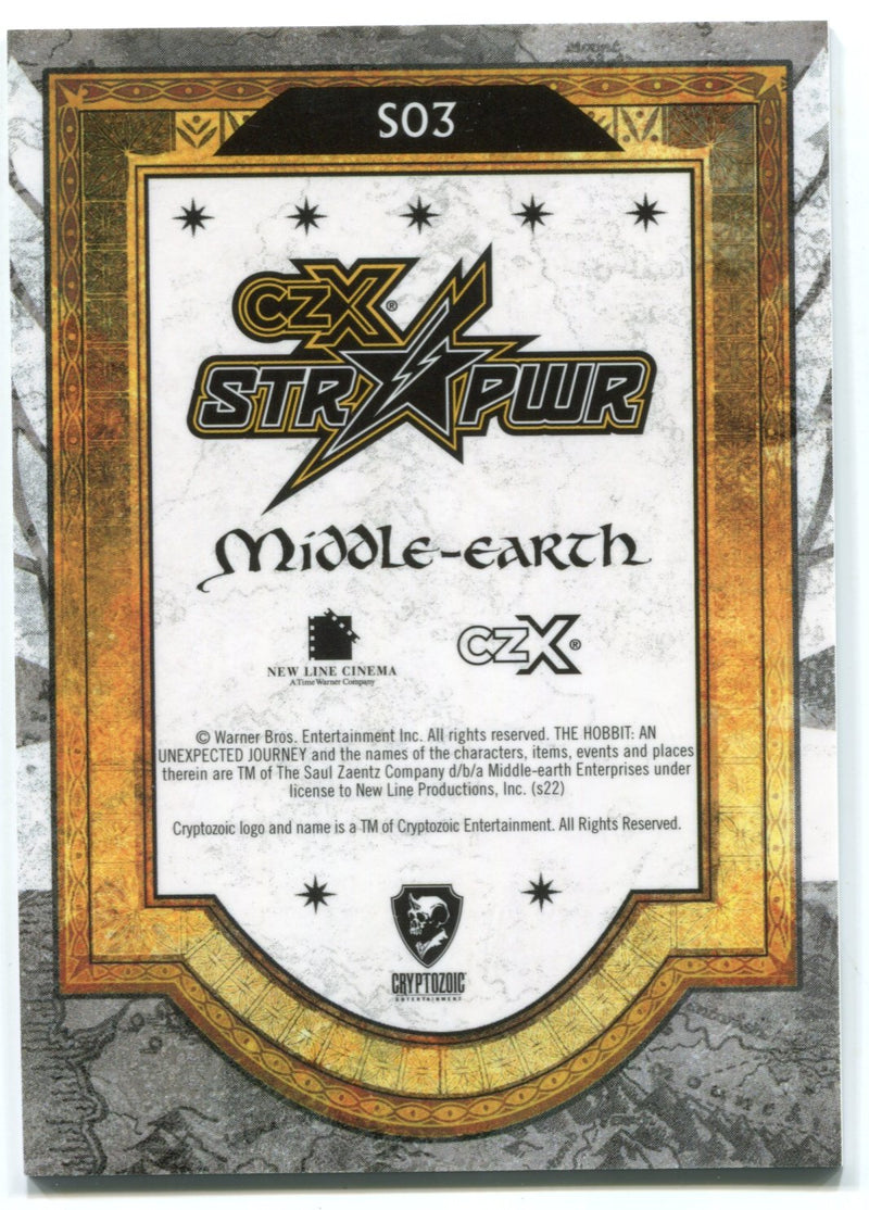 2022 Cryptozoic CZX Middle Earth Silver STR PWR S03 Bilbo #40/45 - TvMovieCards.com