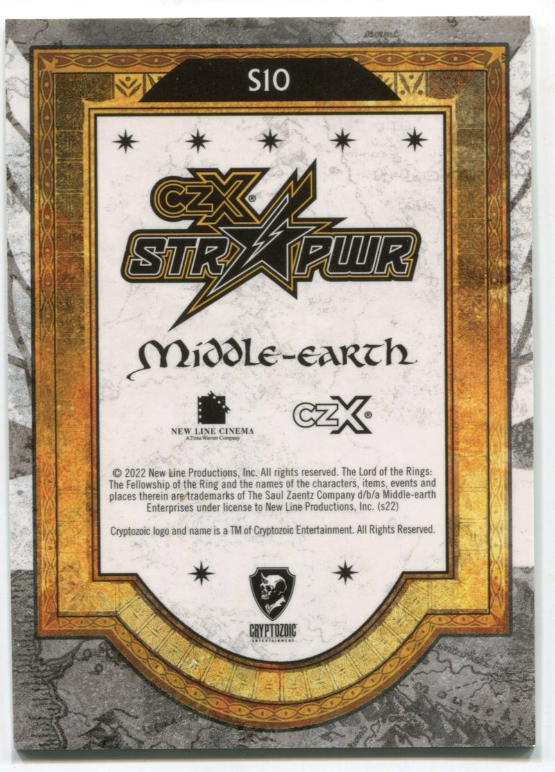 2022 Cryptozoic CZX Middle Earth Silver STR PWR S10 Boromir #15/45 - TvMovieCards.com