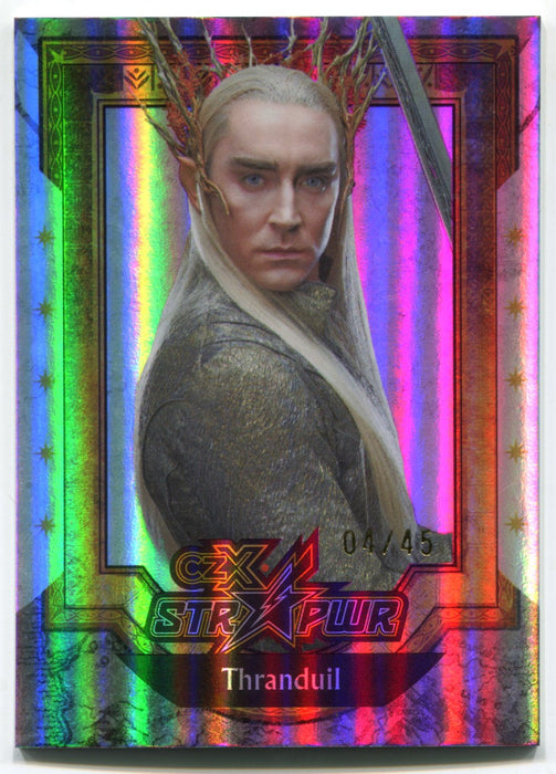2022 Cryptozoic CZX Middle Earth Silver STR PWR S21 Thranduil #04/45 - TvMovieCards.com