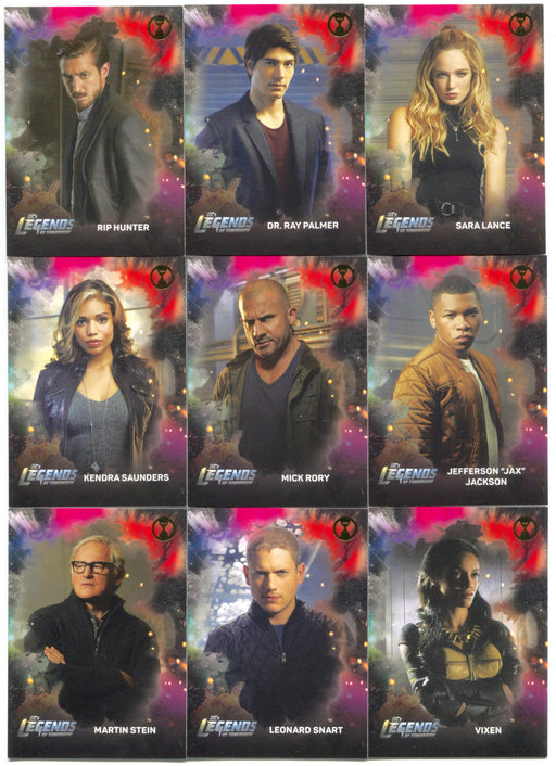 2018 DC Legends of Tomorrow Seasons 1&2 Deco Foil Character Bios C1-C9 Card Set - TvMovieCards.com