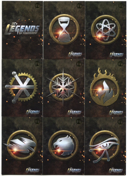 2018 DC Legends of Tomorrow Seasons 1&2 Deco Foil Icons I1-I9 Card Set - TvMovieCards.com