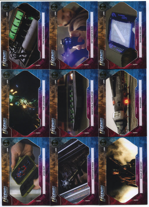 2018 DC Legends of Tomorrow Seasons 1&2 Deco Foil Legendary Objects L1-L9 Set - TvMovieCards.com