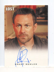 Lost Archives 2010 Grant Bowler as Captain Gault Autograph Card - TvMovieCards.com