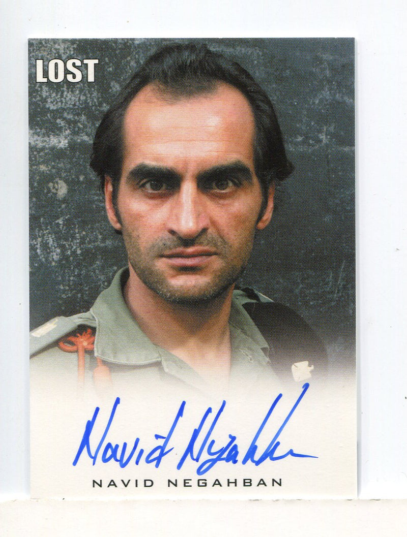 Lost Archives 2010 Navid Negahban as Omar Autograph Card - TvMovieCards.com