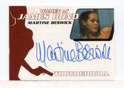 James Bond The Quotable James Bond Martine Beswick Autograph Card WA23 - TvMovieCards.com