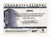 James Bond Mission Logs Russian Bunker Suit Relic Costume Card JBR26 #239/875 - TvMovieCards.com