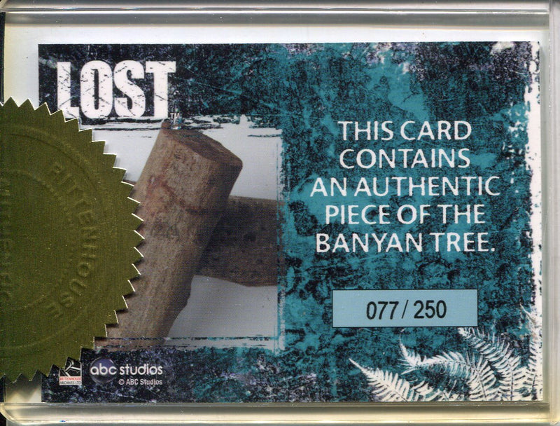 Lost Archives Dealer Incentive Banyan Tree Relic Prop Card #077/250 - TvMovieCards.com