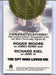 James Bond 50th Anniversary 2 Roger Moore & Richard Kiel Dual Autograph Card - TvMovieCards.com