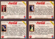 Coca Cola Series 4 Hollywood Celebrities Silver Foil Chase Card Set H1 - H4 - TvMovieCards.com